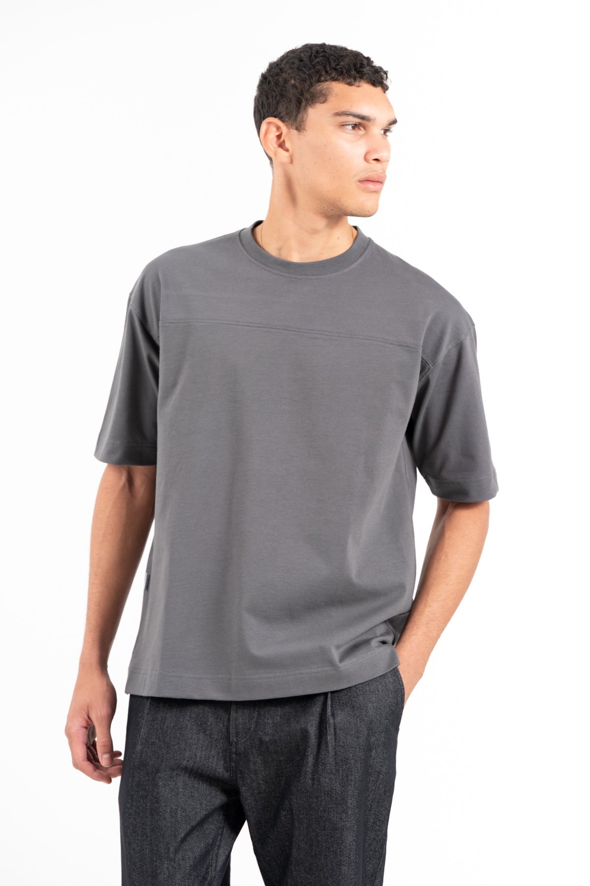 1-4 Μπλούζα Vittorio 200-2526-011 D.GREY - Image 1