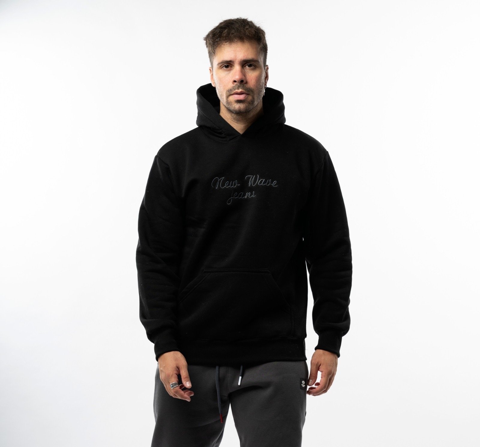 IMG_5799 Ανδρικό φούτερ με κουκούλα New wave clothing -252-05-NEW WAVE - Image 1