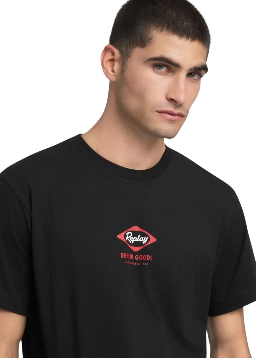 Replay_TShirt_M3212_000_2660_098_Black-3 REPLAY T-SHIRT M3212.000.2660.098 - Image 1