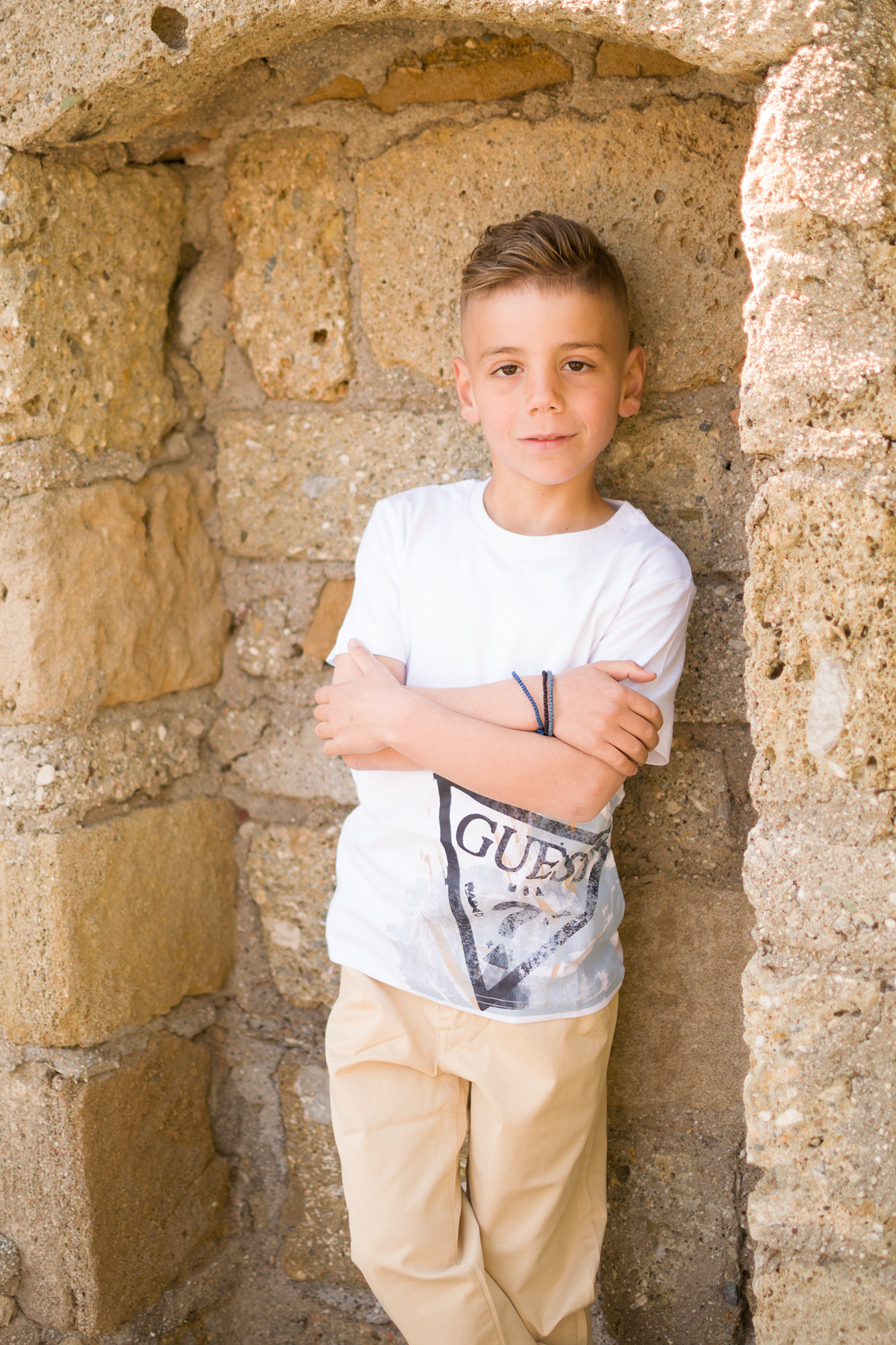 017 παντελόνι μπεζ chino - Image 1