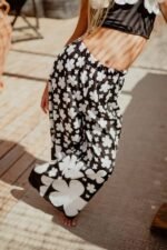 Black & white Bloom παντελόνα - Image 2