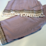 Boho σετ με παντελονα crop